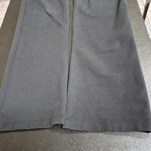 Theory Black Cotton Stretch Slim Trousers - Size 10 - Picture 16 of 16